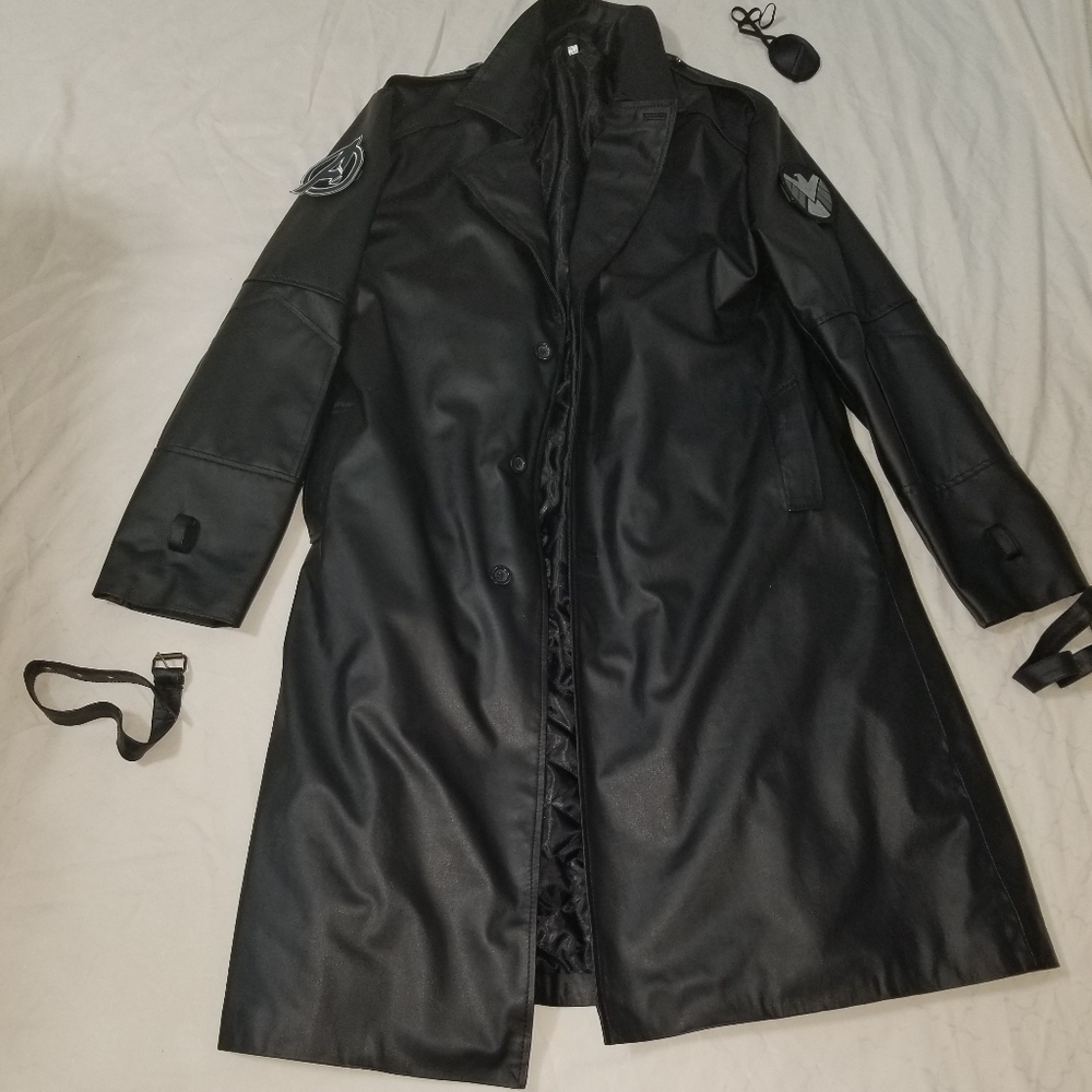Custom made Avenger's Nick Fury costume jacket